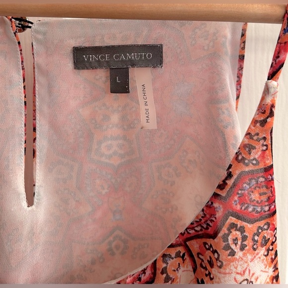 Vince Camuto Tank Blouse- Sz L - Picture 4 of 8